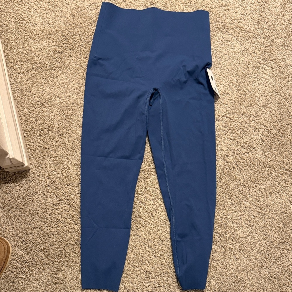Spanx Blue High-Waisted Leggings